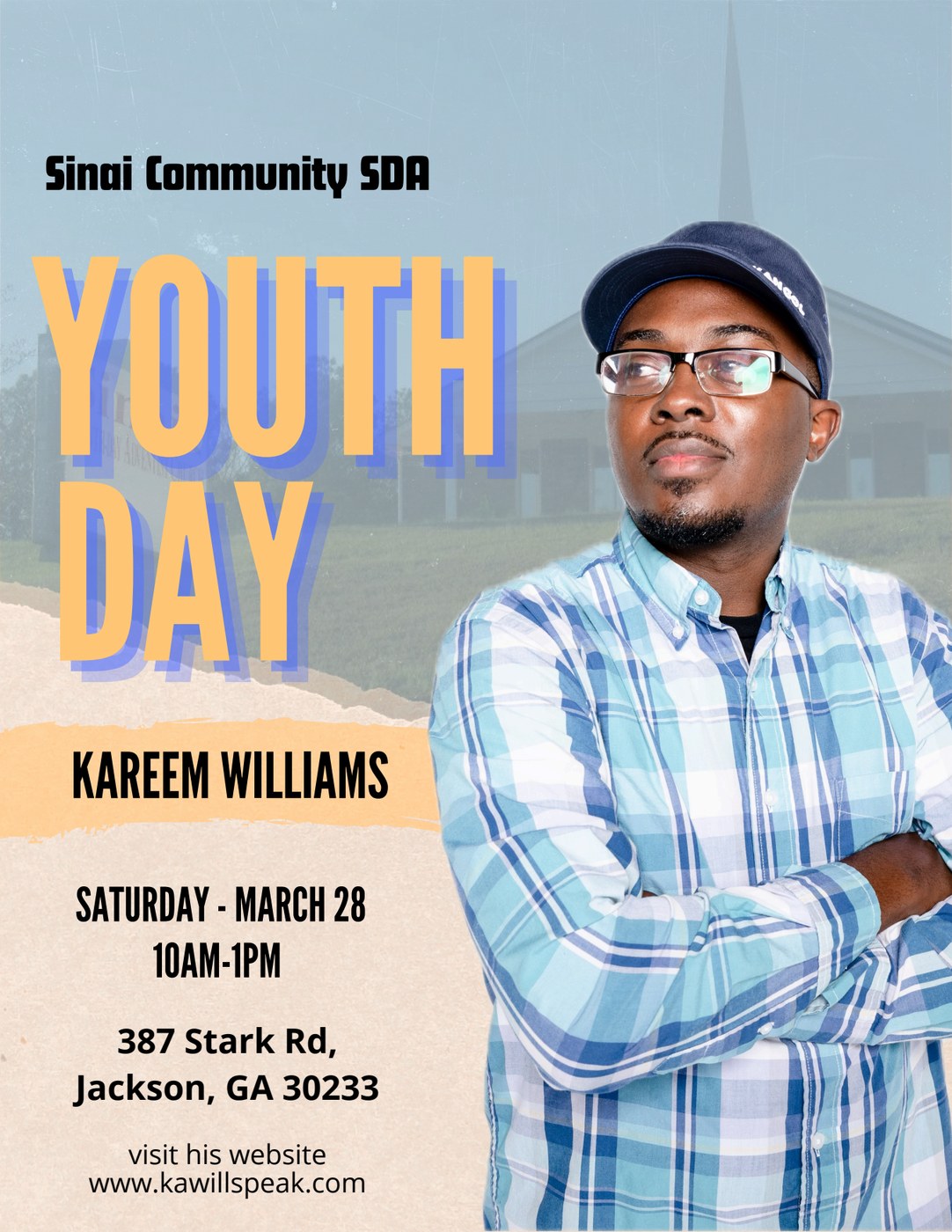 Sinai SDA Youth Day flyer preview